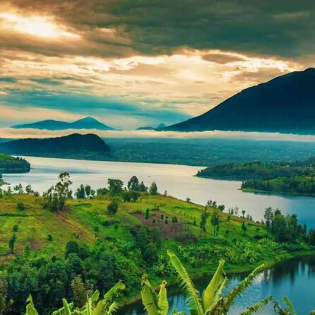 Rwanda Twin Lakes Burera and Ruhondo